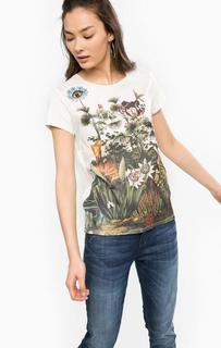 Футболка с тропическим принтом Scotch&Soda