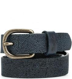 Кожаный ремень с выделкой под рептилию Wrangler