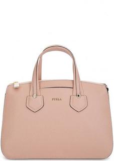 Сумка из мягкой кожи на молнии Furla