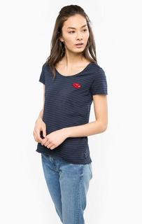 Хлопковая футболка в полоску Scotch&Soda