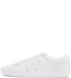 Кожаные кеды с логотипом бренда Fred Perry
