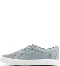 Синие кожаные кеды Timberland