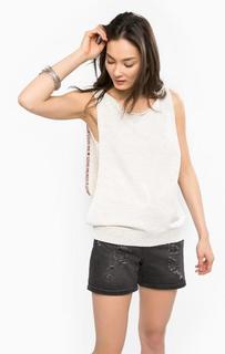 Хлопковый топ с дополнительной майкой Scotch&Soda