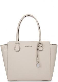 Вместительная сумка из натуральной кожи Michael Michael Kors