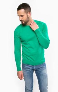 Хлопковый джемпер с круглым вырезом Calvin Klein Jeans
