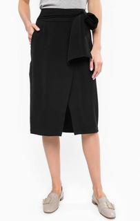 Черная юбка с карманами Selected