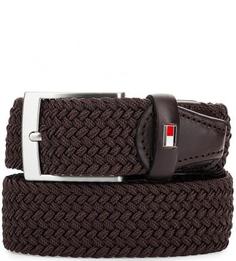 Плетеный текстильный ремень Tommy Hilfiger