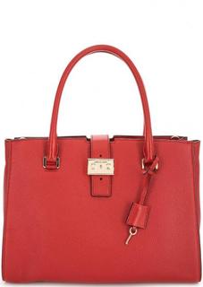 Кожаная сумка со съемным отделением Michael Michael Kors