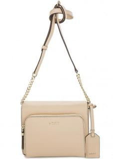 Сумка через плечо из сафьяновой кожи Dkny
