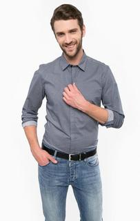 Хлопковая приталенная рубашка Antony Morato