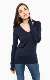 Джемпер из вискозы с треугольным вырезом Gaudi