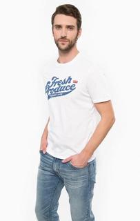 Футболка из хлопка с контрастным принтом Levis®