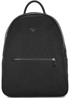 Черный рюкзак с одним отделом Armani Jeans