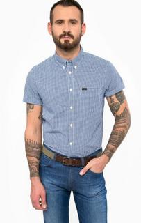 Рубашка в клетку с короткими рукавами Lee