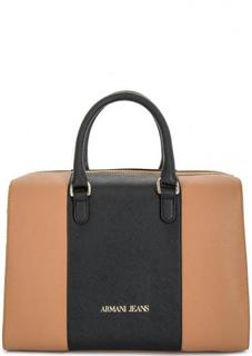 Сумка через плечо с одним отделом на молнии Armani Jeans