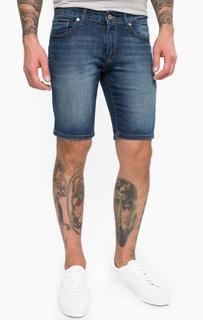 Джинсовые шорты с легкими заломами Hilfiger Denim
