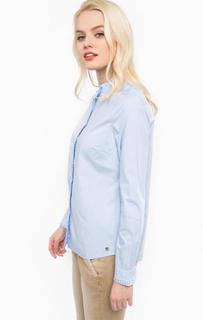 Рубашка из хлопка с воротником-стойкой S.Oliver