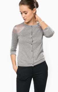 Короткий серый кардиган Armani Jeans