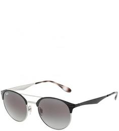 Очки с оправой из металла и пластика Ray Ban
