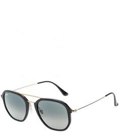 Очки с оправой из металла и пластика Ray Ban