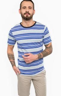 Хлопковая футболка в полоску Lee