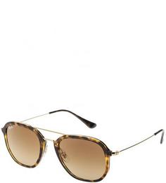 Очки с оправой из металла и пластика Ray Ban