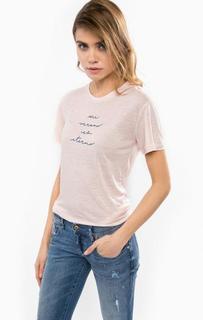 Футболка кораллового цвета Diesel