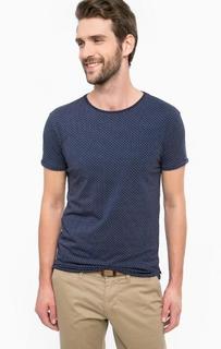 Хлопковая футболка с короткими рукавами Scotch&Soda