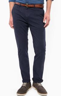 Хлопковые брюки чиносы с ремнем Scotch&Soda