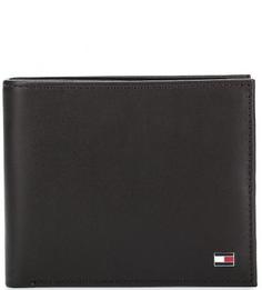 Кожаное портмоне с логотипом бренда Tommy Hilfiger