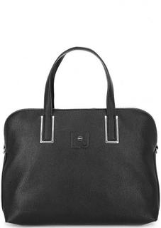 Сумка черного цвета с плечевым ремнем Liu Jo