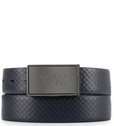 Двусторонний ремень из натуральной кожи Armani Jeans