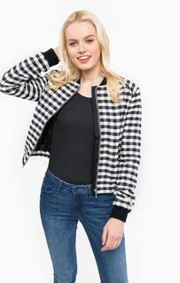 Синяя куртка в клетку S.Oliver