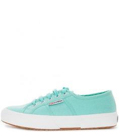 Однотонные текстильные кеды Superga