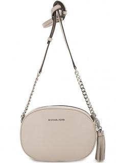 Маленькая кожаная сумка через плечо Michael Michael Kors