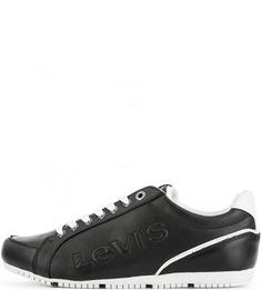 Черные кроссовки с контрастными вставками Levis®