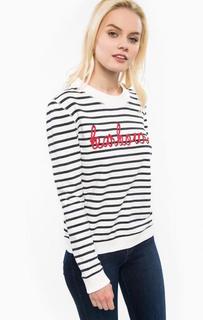 Свитшот из хлопка в полоску Barbour