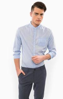 Хлопковая рубашка с длинными рукавами Drykorn