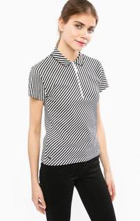 Футболка поло с вырезом на молнии Lacoste