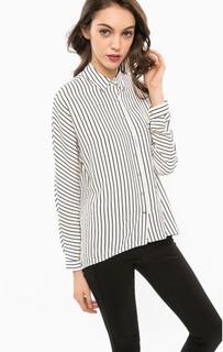 Блуза с длинными рукавами в полоску Guess