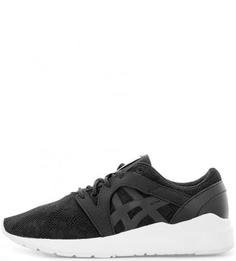 Черные текстильные кроссовки Asics Tiger
