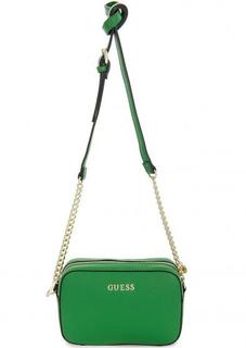 Маленькая зеленая сумка через плечо Guess