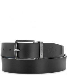 Двусторонний кожаный ремень Lacoste