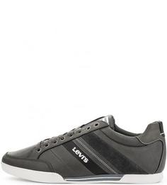 Серые кроссовки с замшевыми вставками Levis®