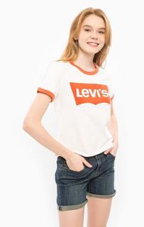 Хлопковая футболка с короткими рукавами Levis®