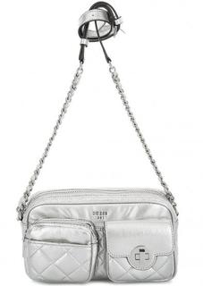 Маленькая сумка через плечо на молнии Guess