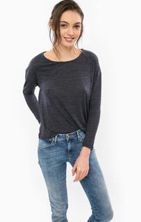 Синяя футболка с длинными рукавами Wrangler