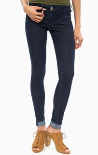 Синие джинсы скинни Guess