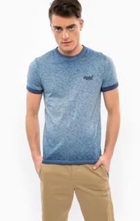 Хлопковая футболка с короткими рукавами Superdry