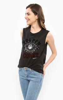Хлопковый топ с принтом Scotch&Soda